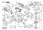 Bosch 3 601 H93 H72 GWS 24-230 LVI Angle Grinder 230 V / GB Spare Parts GWS24-230LVI